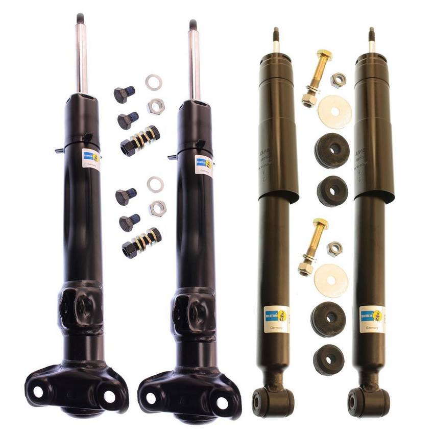 Mercedes Suspension Strut and Shock Absorber Assembly Kit - Front and Rear (Without Self Leveling Suspension) (B4 OE Replacement) 1293260300 - Bilstein 3800206KIT